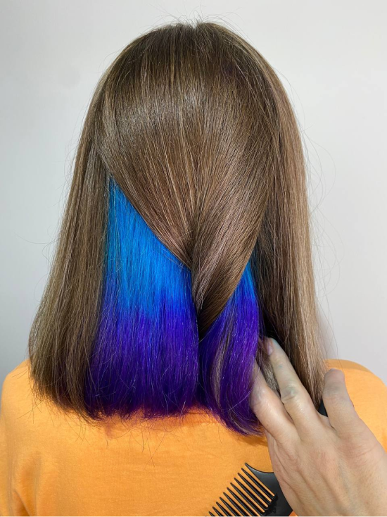 стрижка, окрашивание