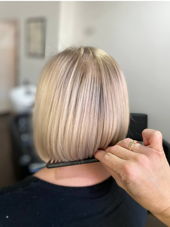 стрижка, окрашивание